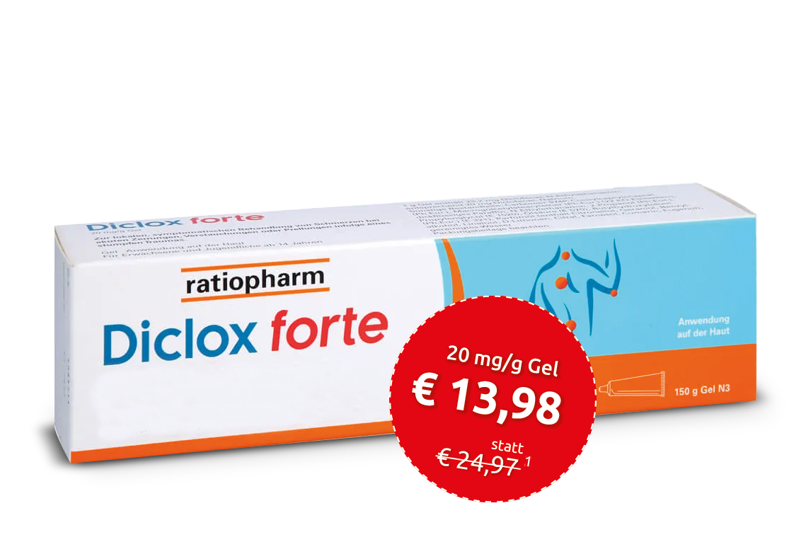 DICLOX forte 20 mg/g Gel 50 g