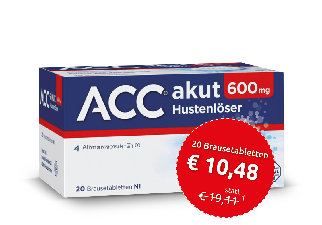 ACC akut 600 Brausetabletten 20 St