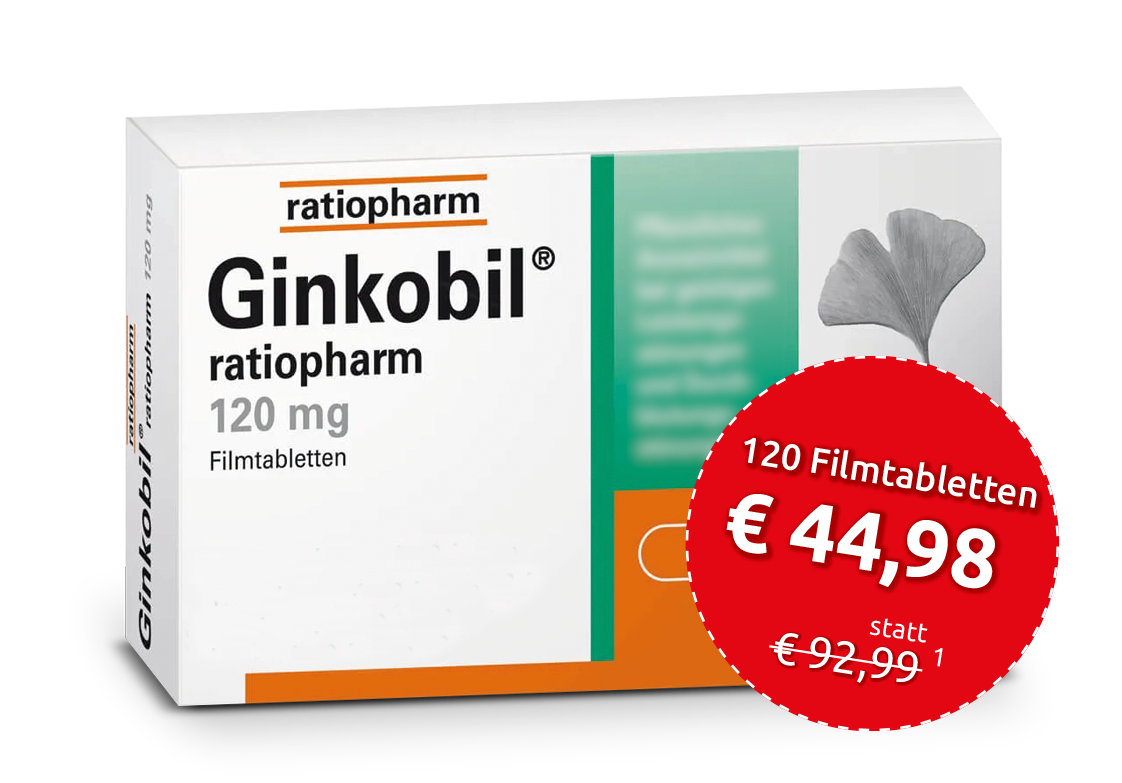 GINKOBIL-ratiopharm 120 mg Filmtabletten 120 St