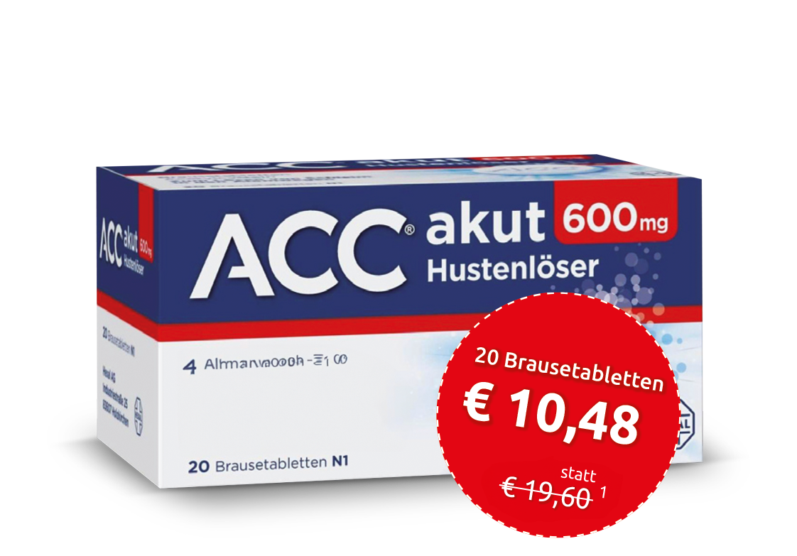 ACC akut 600 Z Hustenlöser Brausetabletten