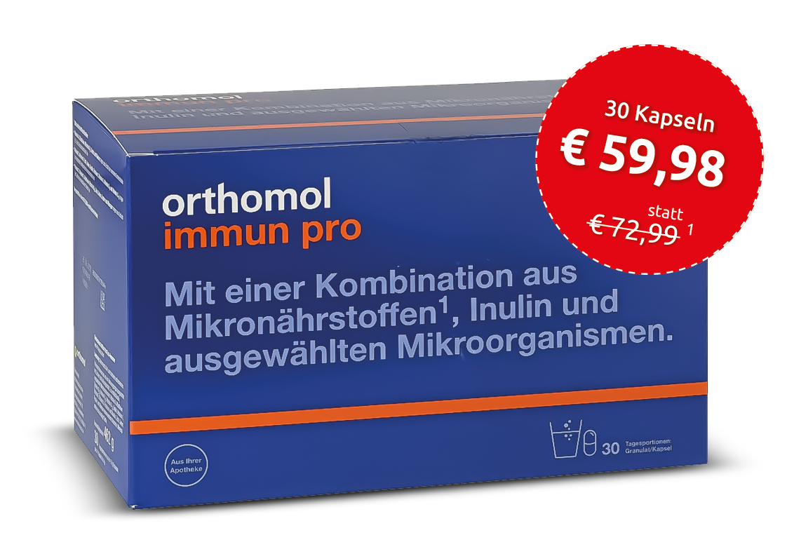 ORTHOMOL Immun pro Granulat/Kapseln Kombipack. 30 St