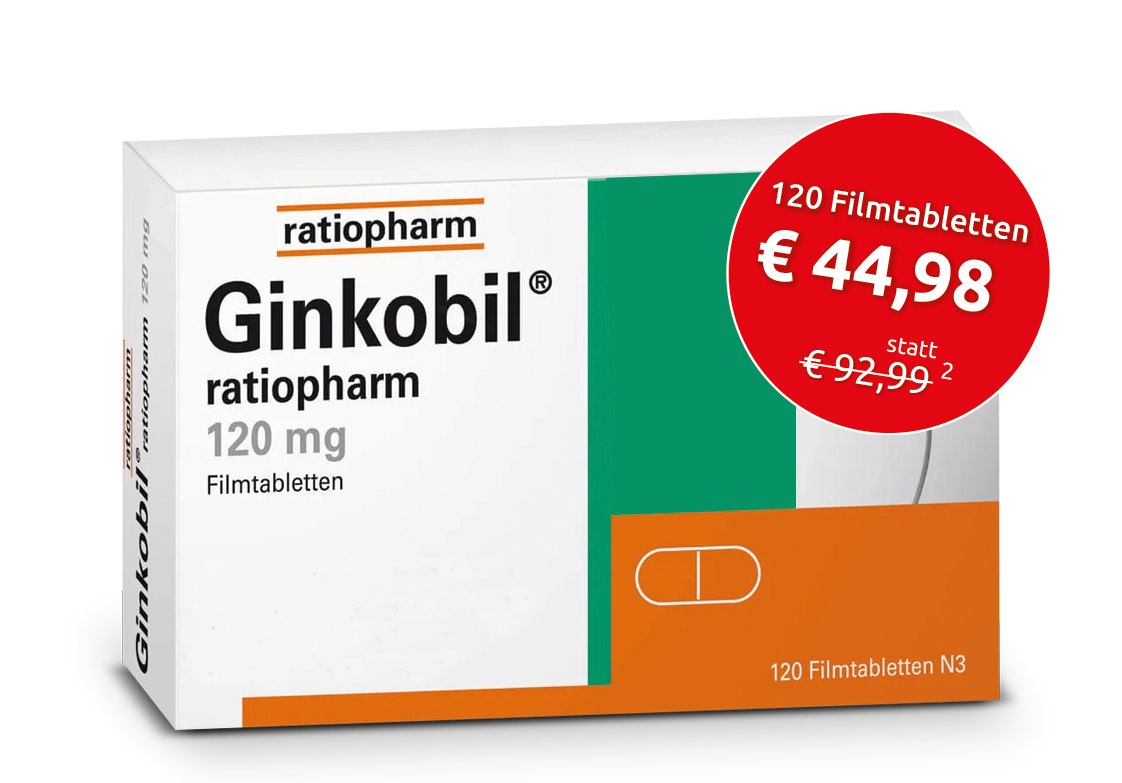 GINKOBIL-ratiopharm 120 mg Filmtabletten 120 St