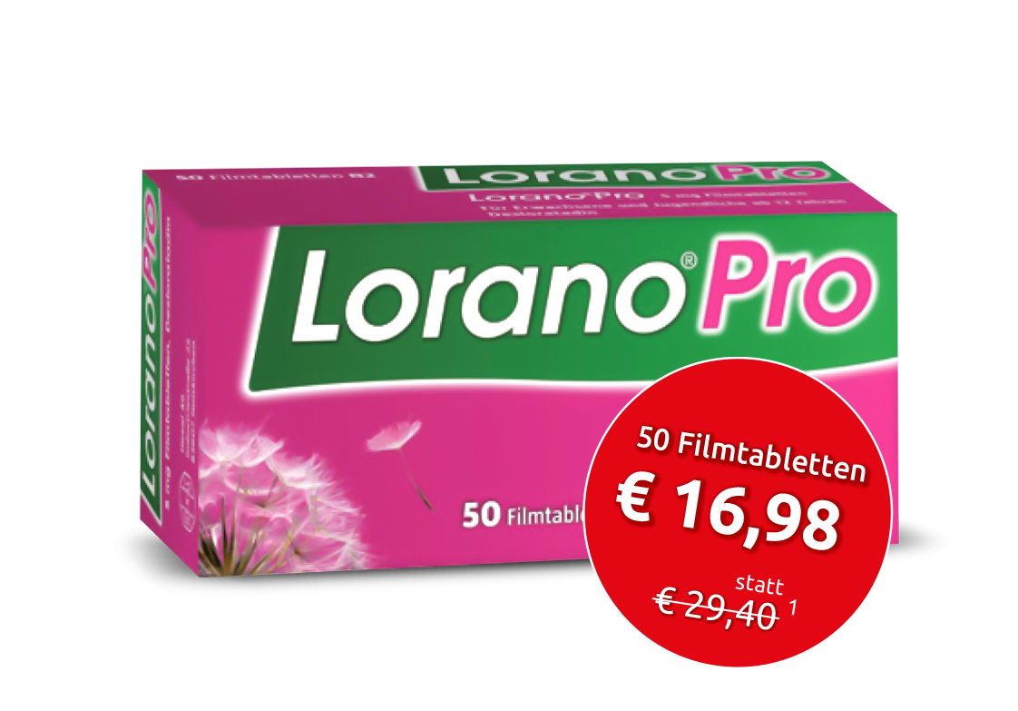 LORANOPRO 5 mg Filmtabletten 50 St