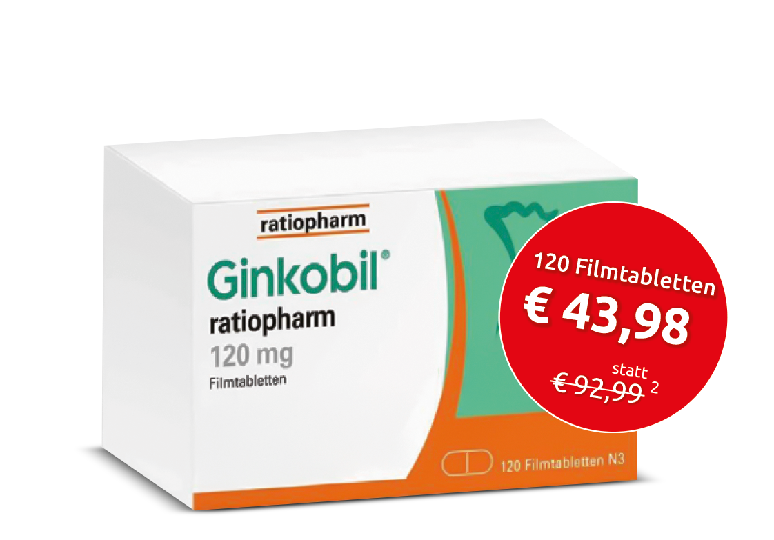 GINKOBIL-ratiopharm 120 mg Filmtabletten 120 St
