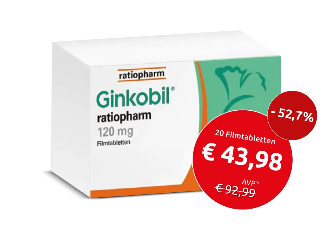 GINKOBIL-ratiopharm 120 mg Filmtabletten 120 St