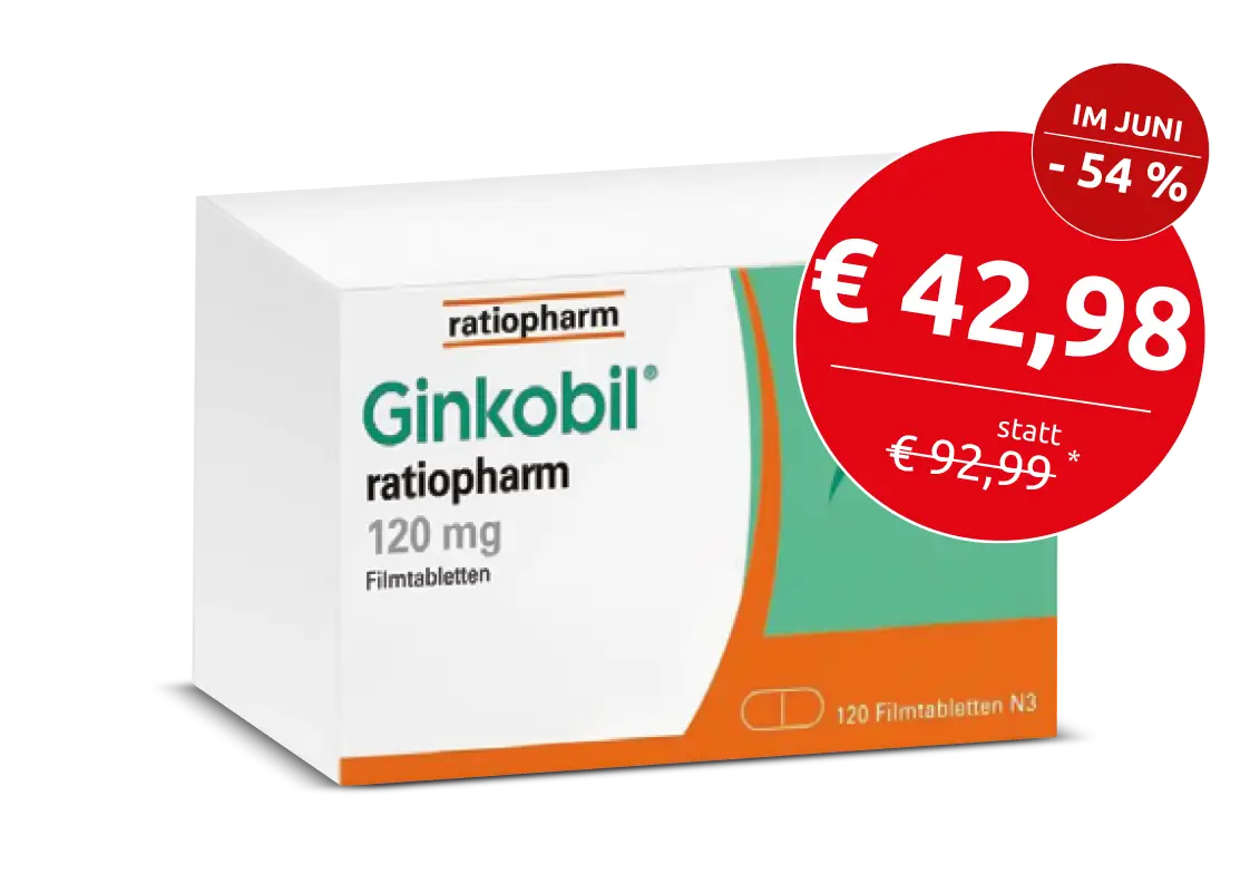 GINKOBIL-ratiopharm 120 mg Filmtabletten 120 St
